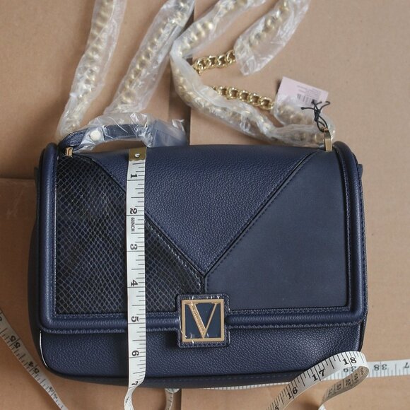 NWT Limited Edition Victoria Medium Shoulder Bag, Midnight Blue. - Picture 10 of 10
